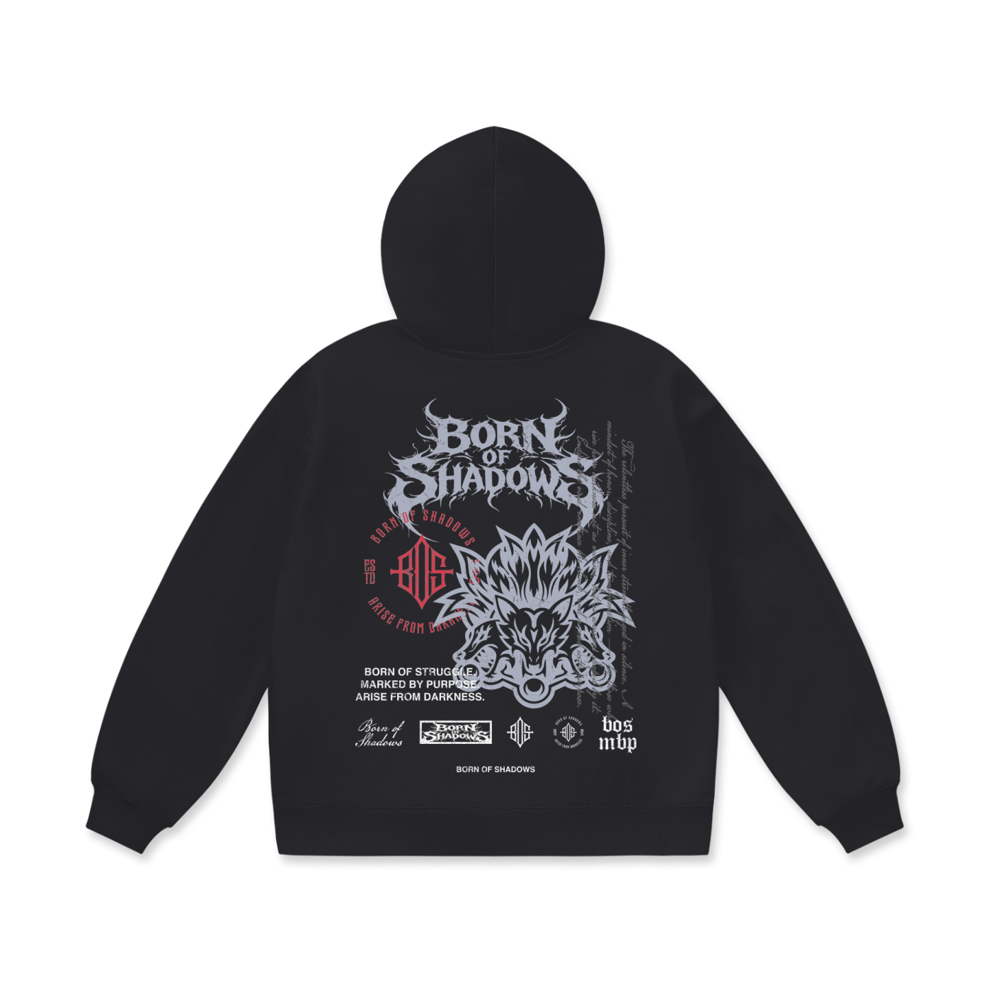 'Yami Kitsune' Oversized Hoodie