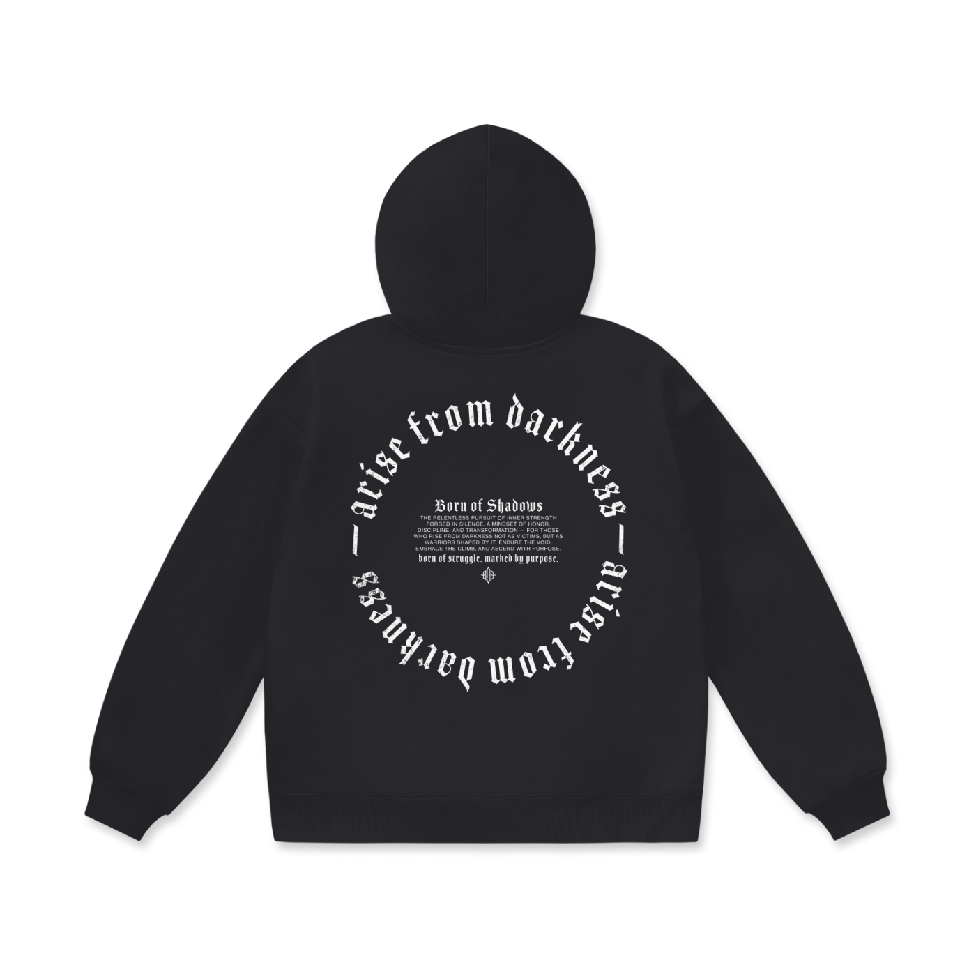 'The Black Oath' Oversized Hoodie