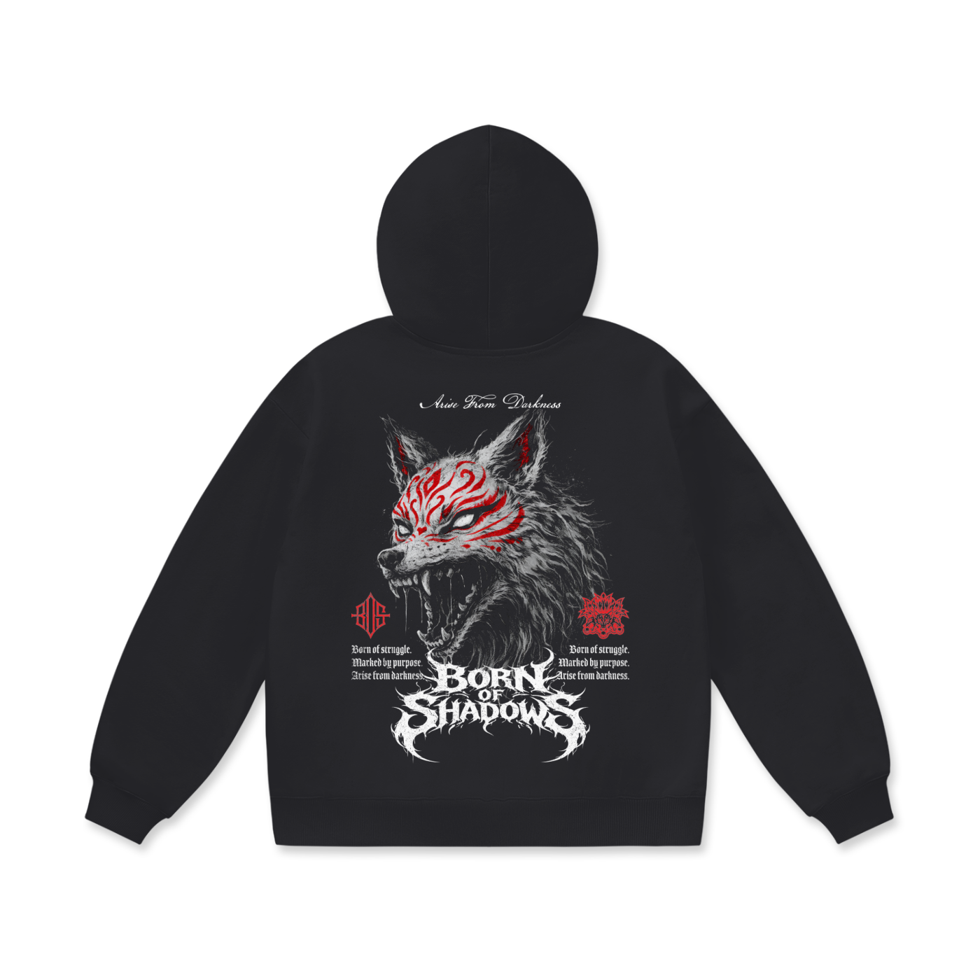 'The Revenant Kitsune' Oversized Hoodie