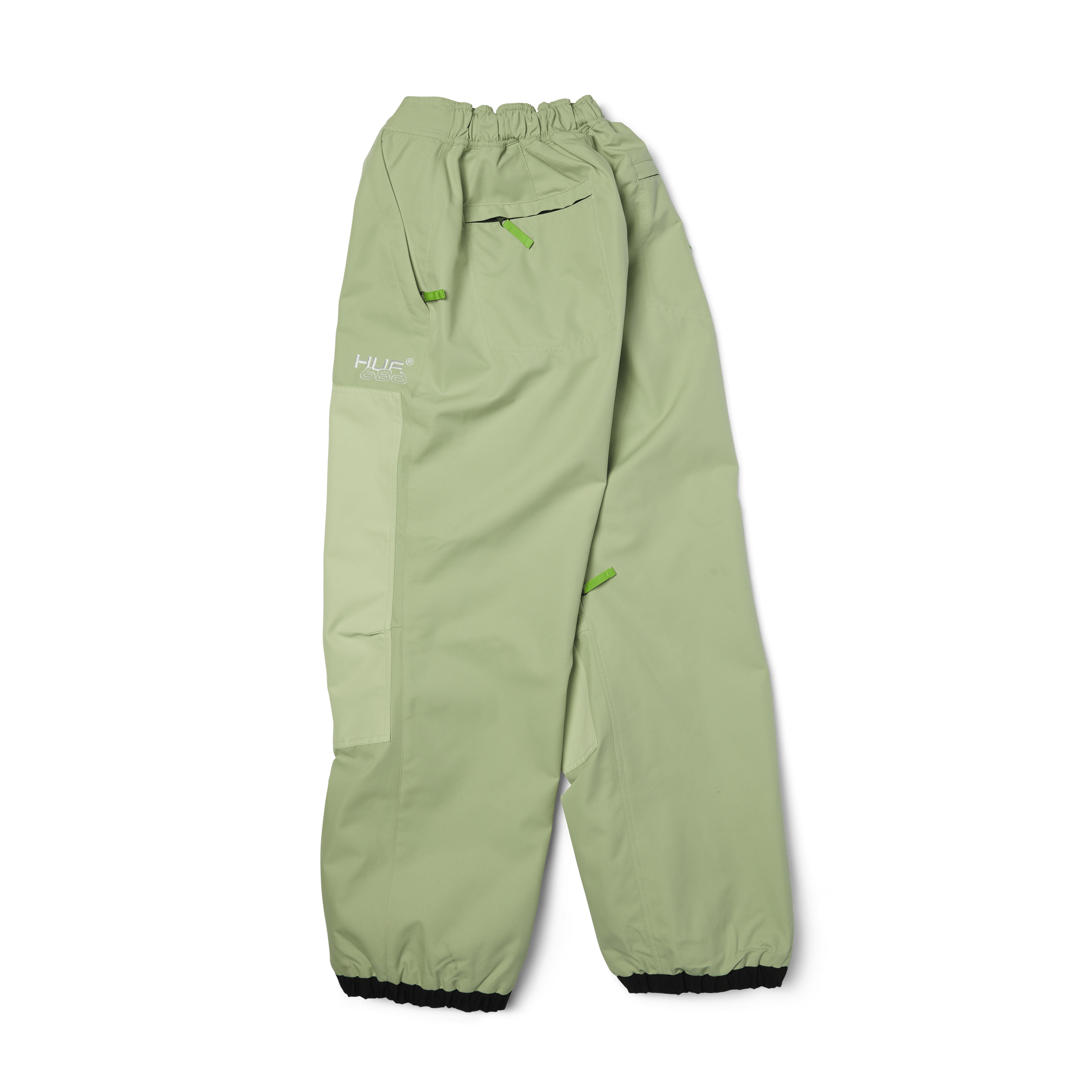 HUF x 686 Double H Shell Pant | Huf Green view 2