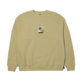 HUF x 686 Premium Heavyweight Sweatshirt | Elm front view
