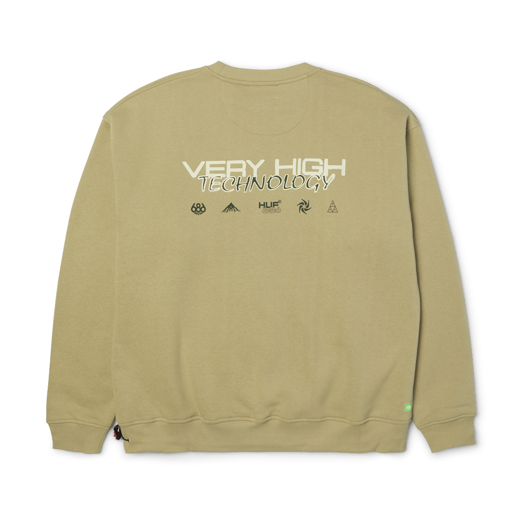 HUF x 686 Premium Heavyweight Sweatshirt | Elm view 2