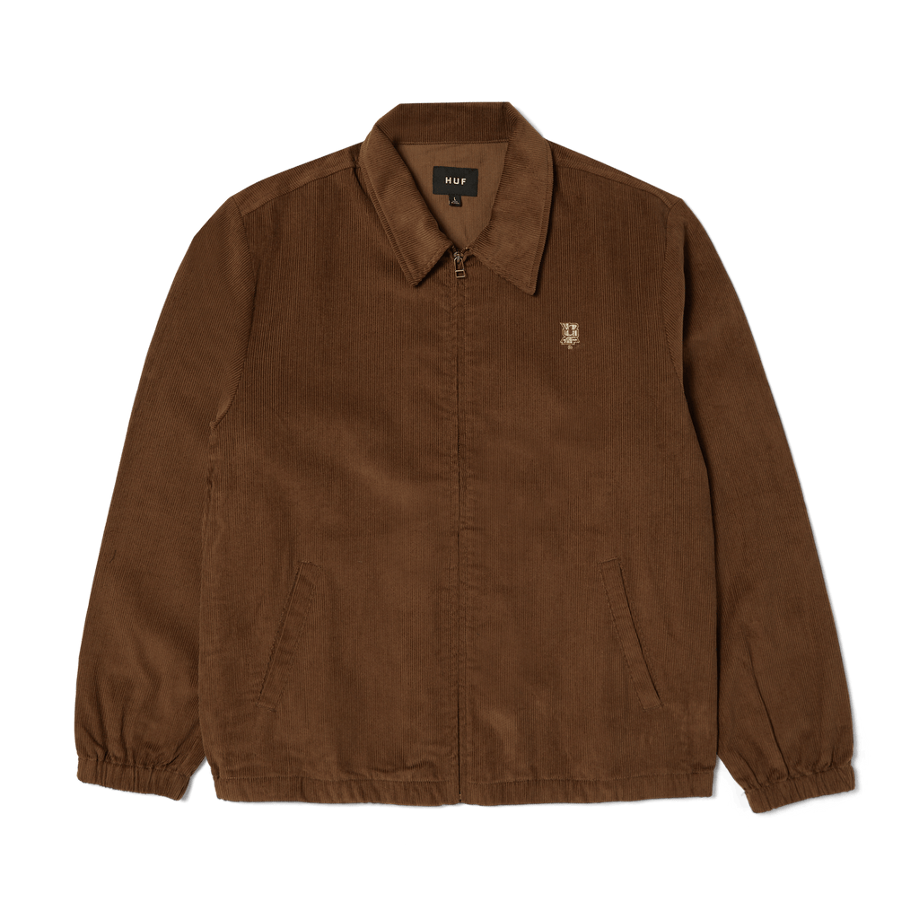 89 Corduroy Shop Jacket | Chocolate front view