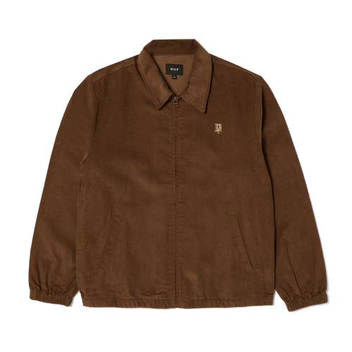 89 Corduroy Shop Jacket | Chocolate front view