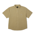 89 Micro Gingham Oxford Shirt | Natural front view