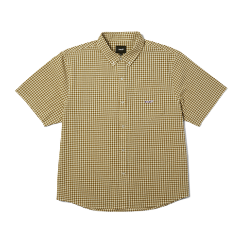 89 Micro Gingham Oxford Shirt | Natural front view