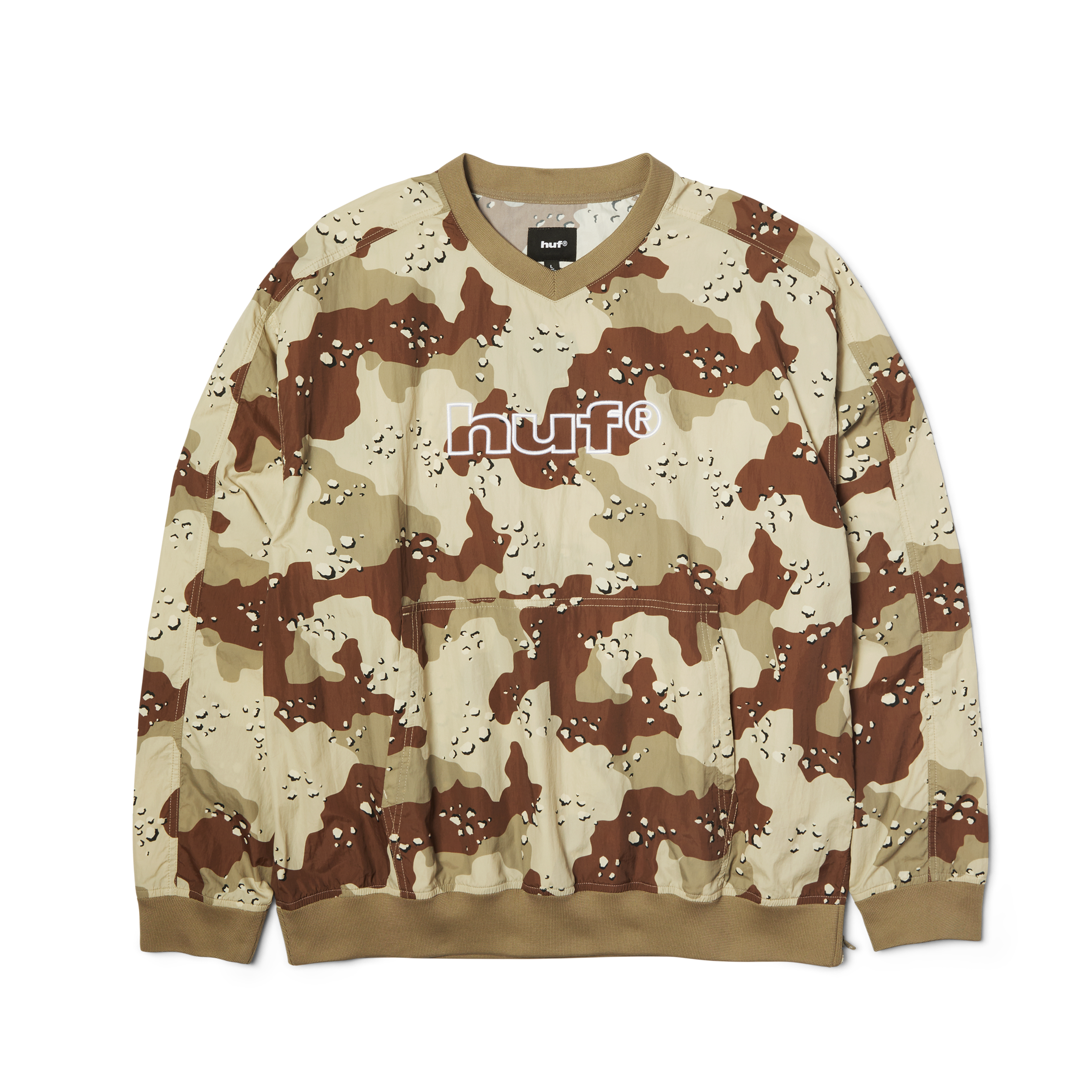 89 Pullover Windshirt Camo | Brown front view