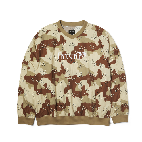 89 Pullover Windshirt Camo | Brown front view