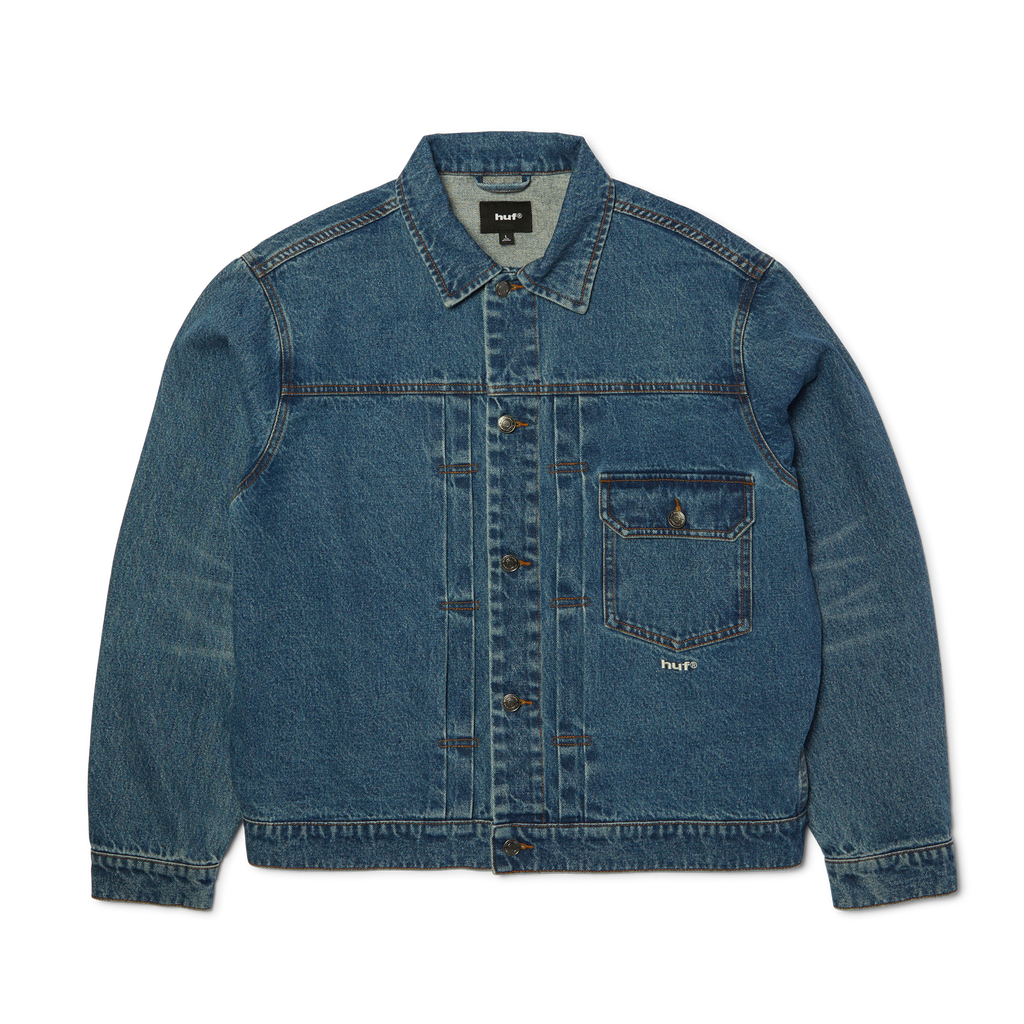 89 Trucker Jacket | Indigo front view