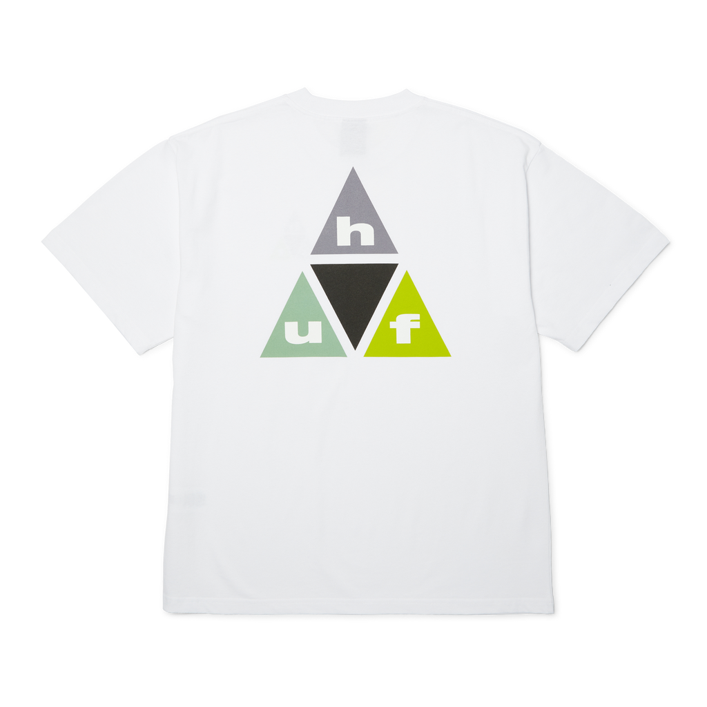 Prism Triple Triangle T-Shirt | White view 2
