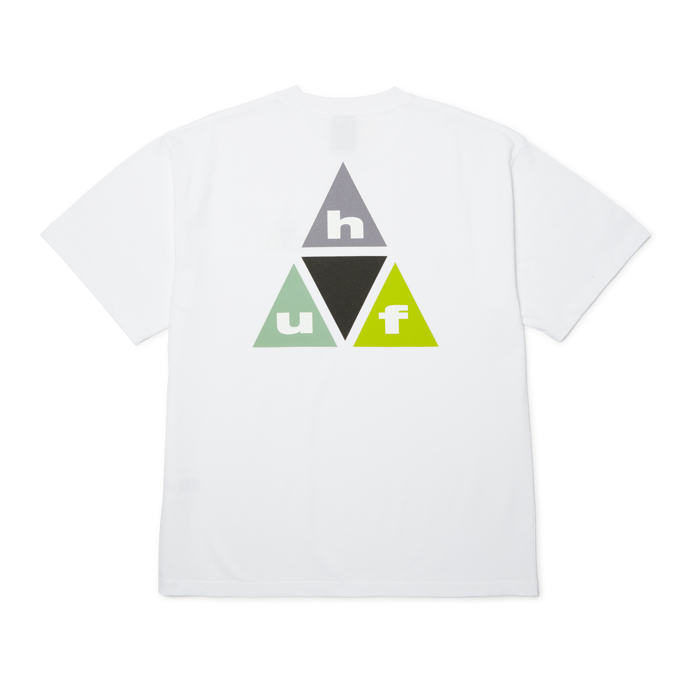 Prism Triple Triangle T-Shirt | White view 2
