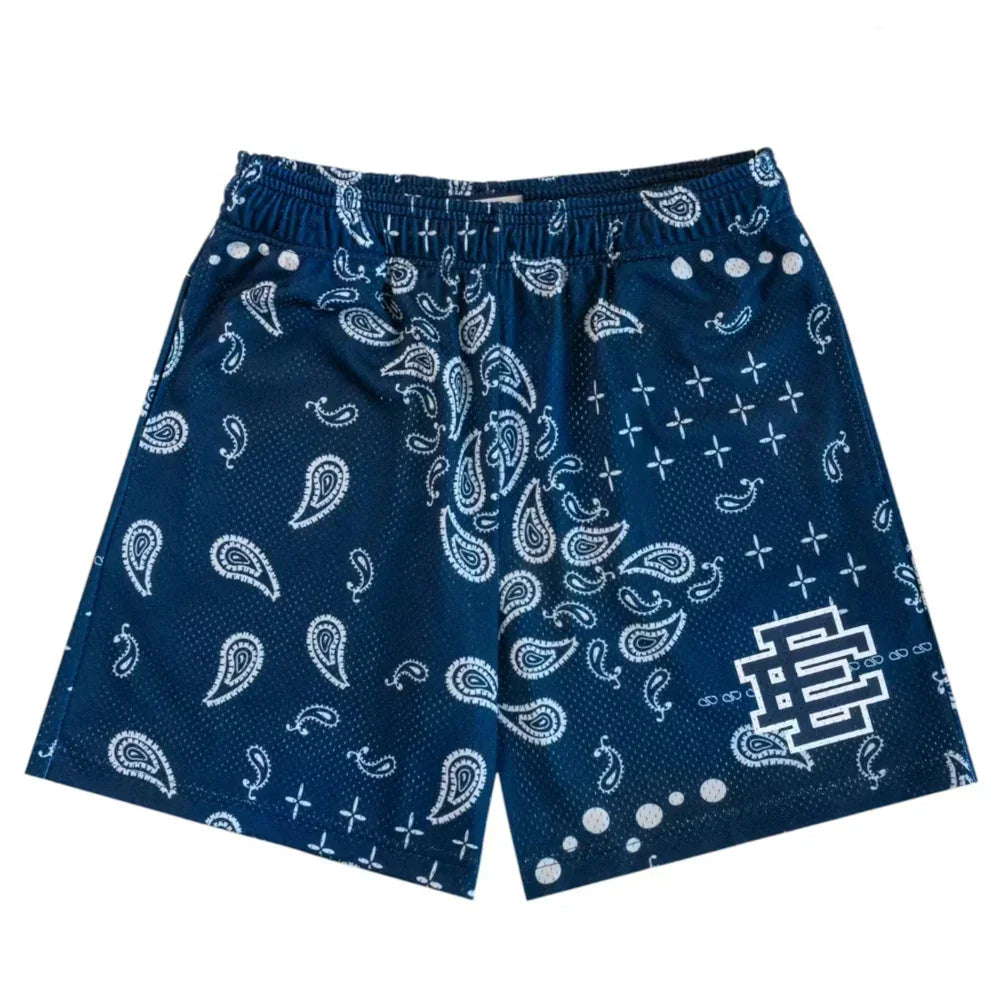 Eric Emanuel EE Basic/Core Short SS25 Navy Paisley