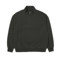 Arch Enzyme 1/4 Zip Fleece | Vintage Black front view