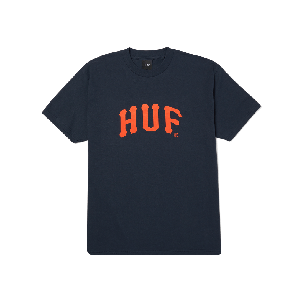 Arch T-Shirt | Navy front view