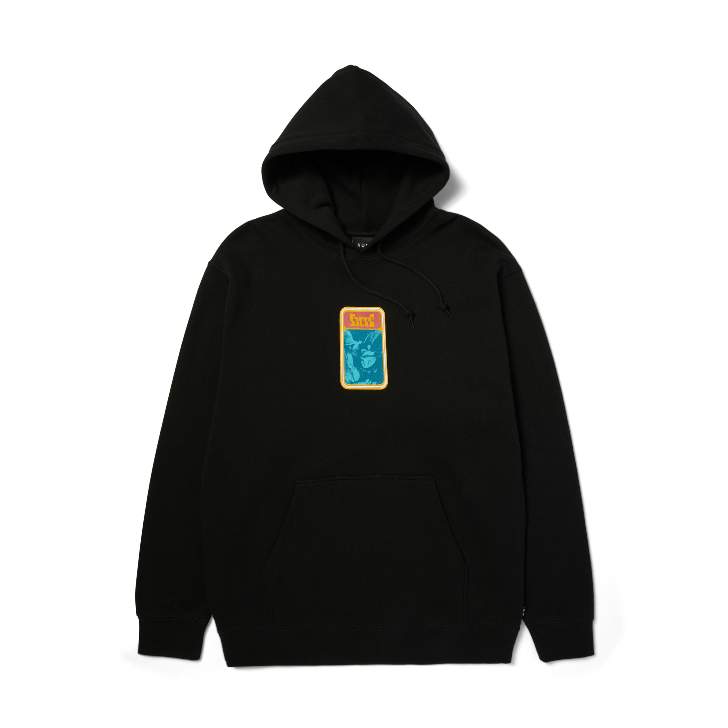 Backstreet Angels Pullover Hoodie | Black front view