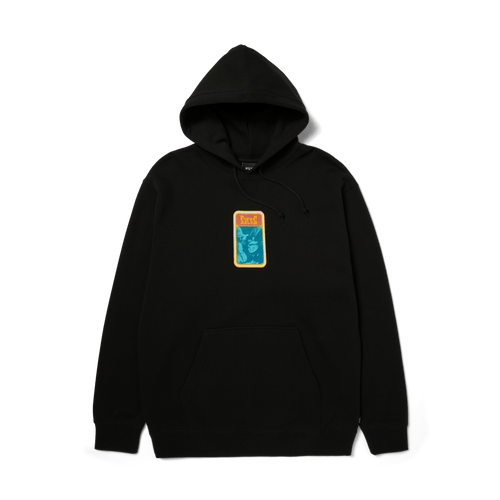Backstreet Angels Pullover Hoodie | Black front view