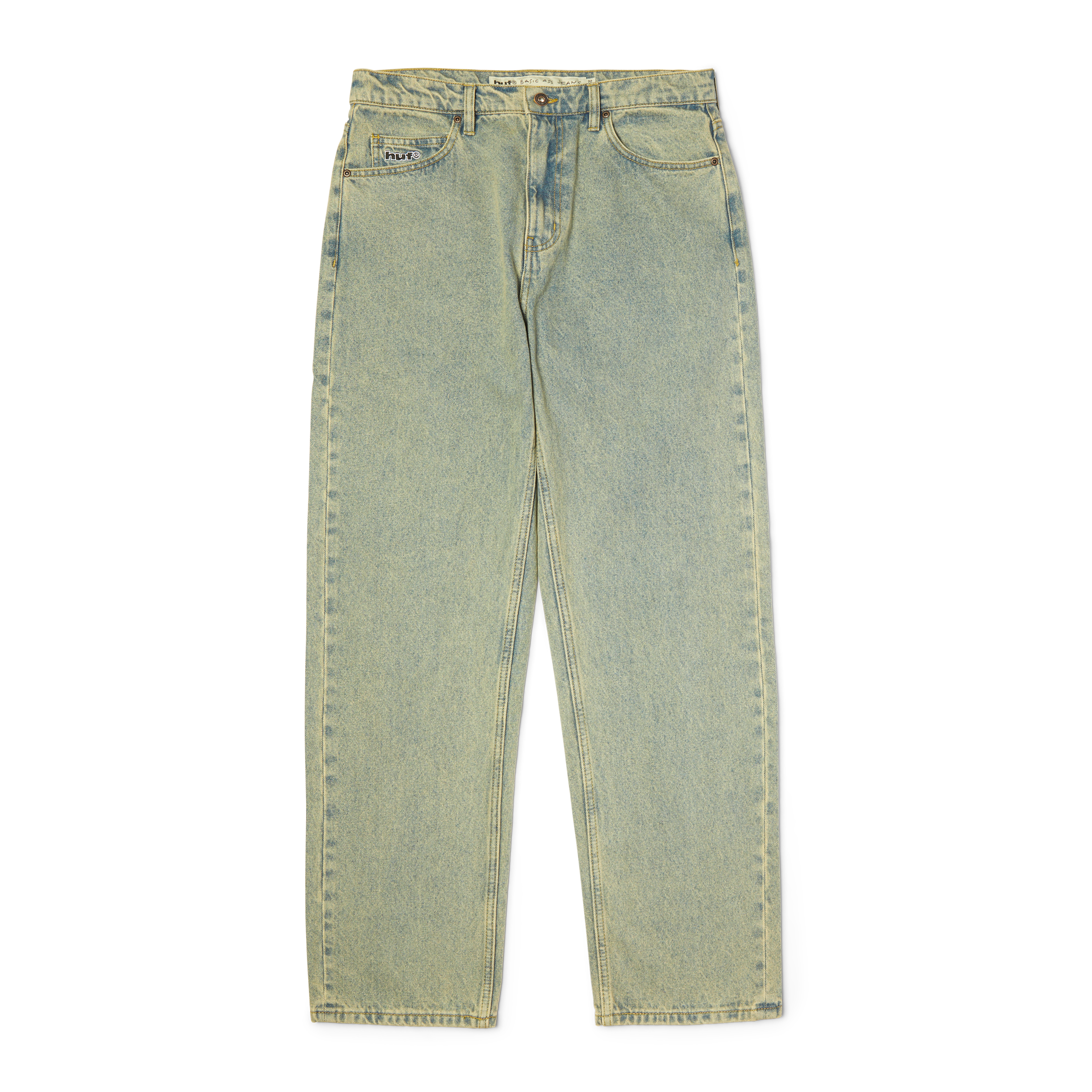 Basic Ass Jeans | Warm Wash front view