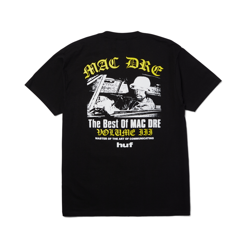 huf x Mac Dre Best Of T-Shirt | Black view 2