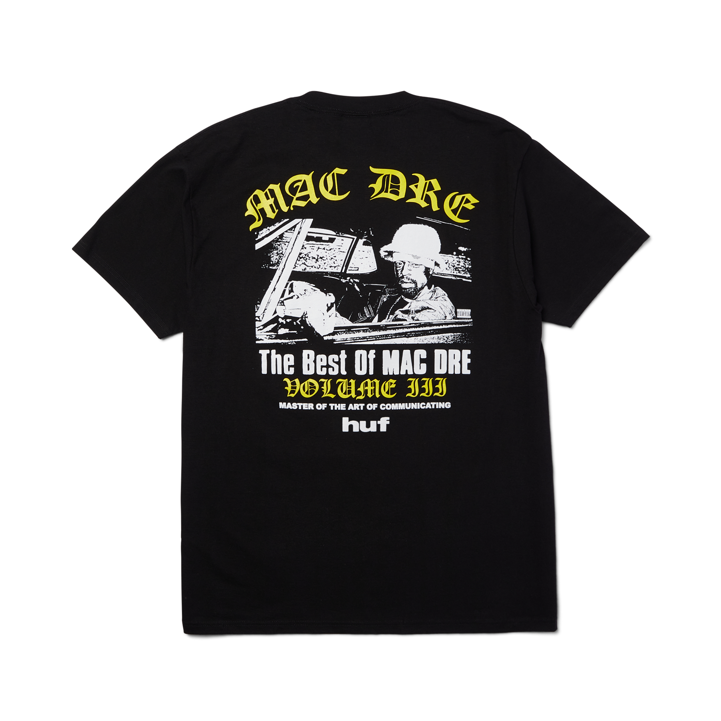 huf x Mac Dre Best Of T-Shirt | Black view 2
