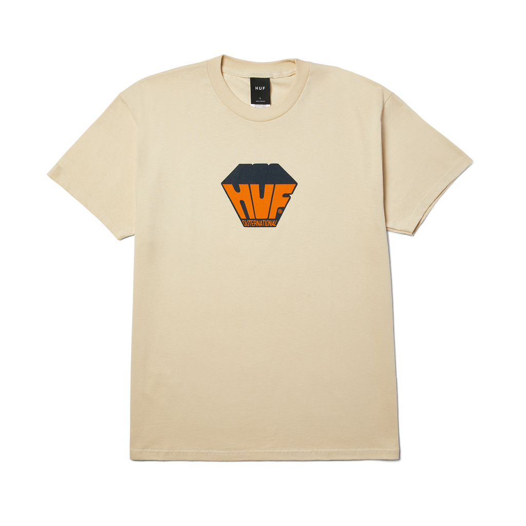 Big Block T-Shirt | Bleach front view