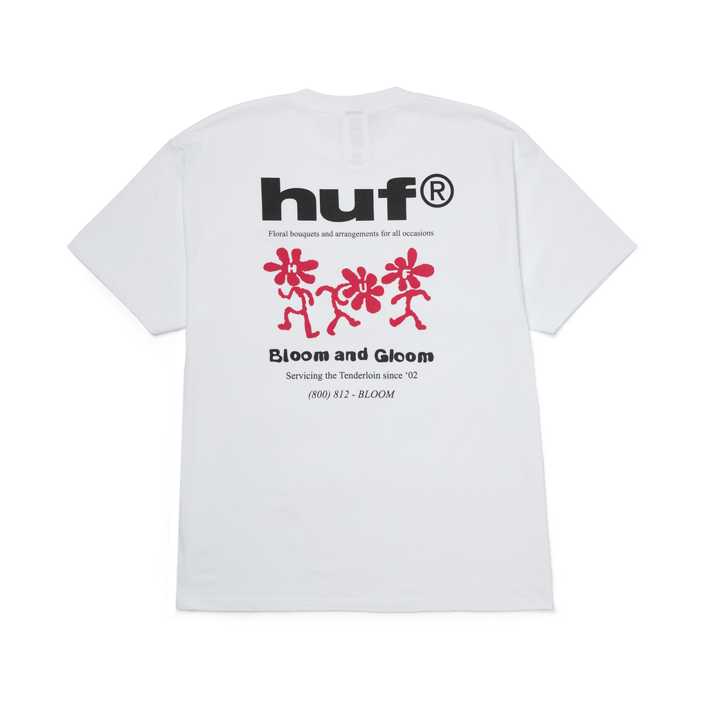 Bloom and Gloom T-Shirt | White front view