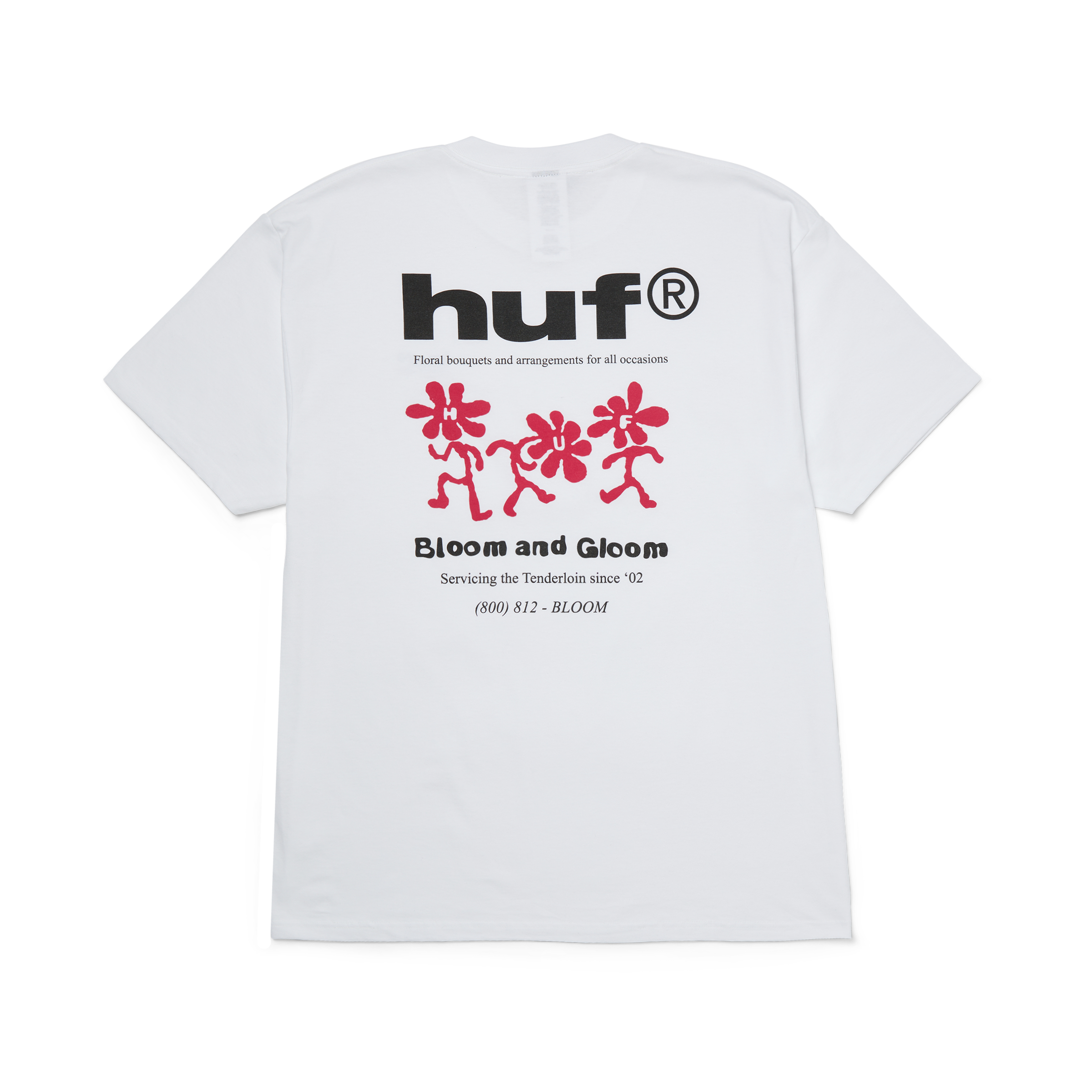 Bloom and Gloom T-Shirt | White front view