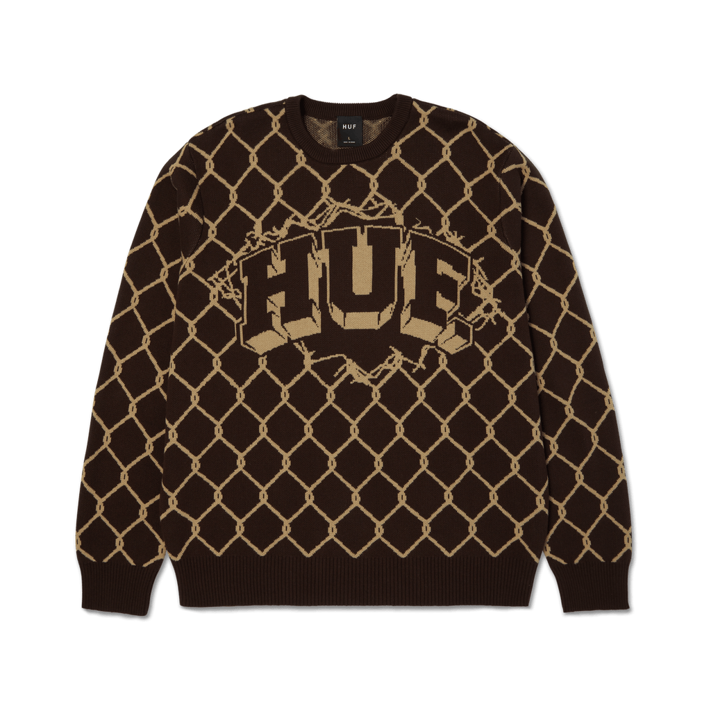 Breakthrough Crewneck Sweater | Bison front view