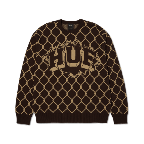 Breakthrough Crewneck Sweater | Bison front view