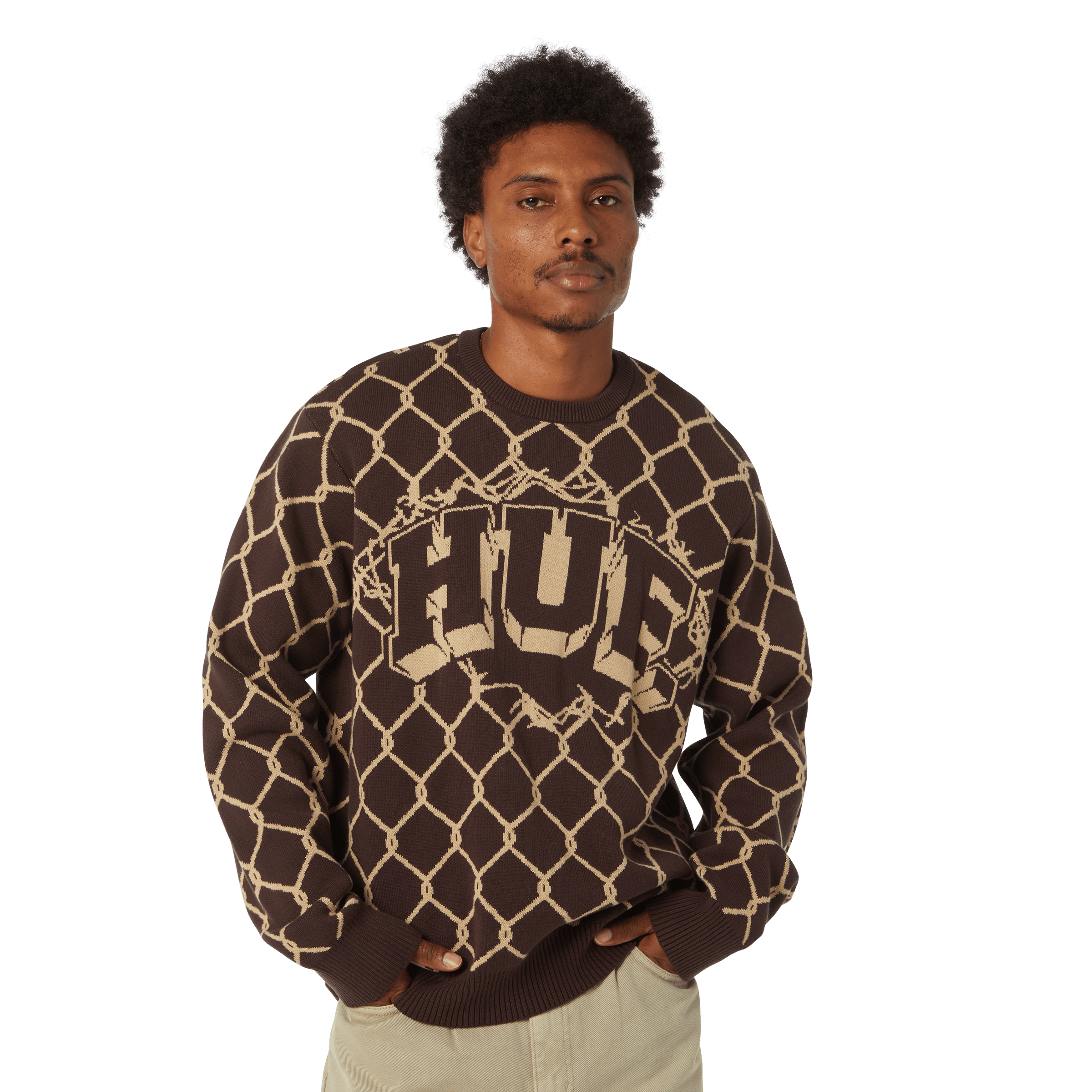 Breakthrough Crewneck Sweater | Bison view 2