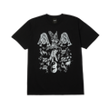 Captial Punishment T-Shirt | Black front view