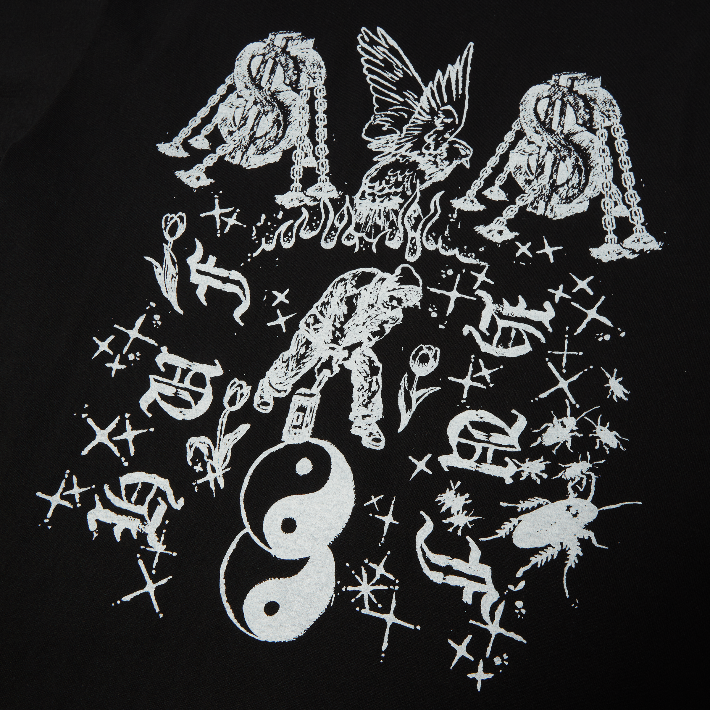 Captial Punishment T-Shirt | Black view 2