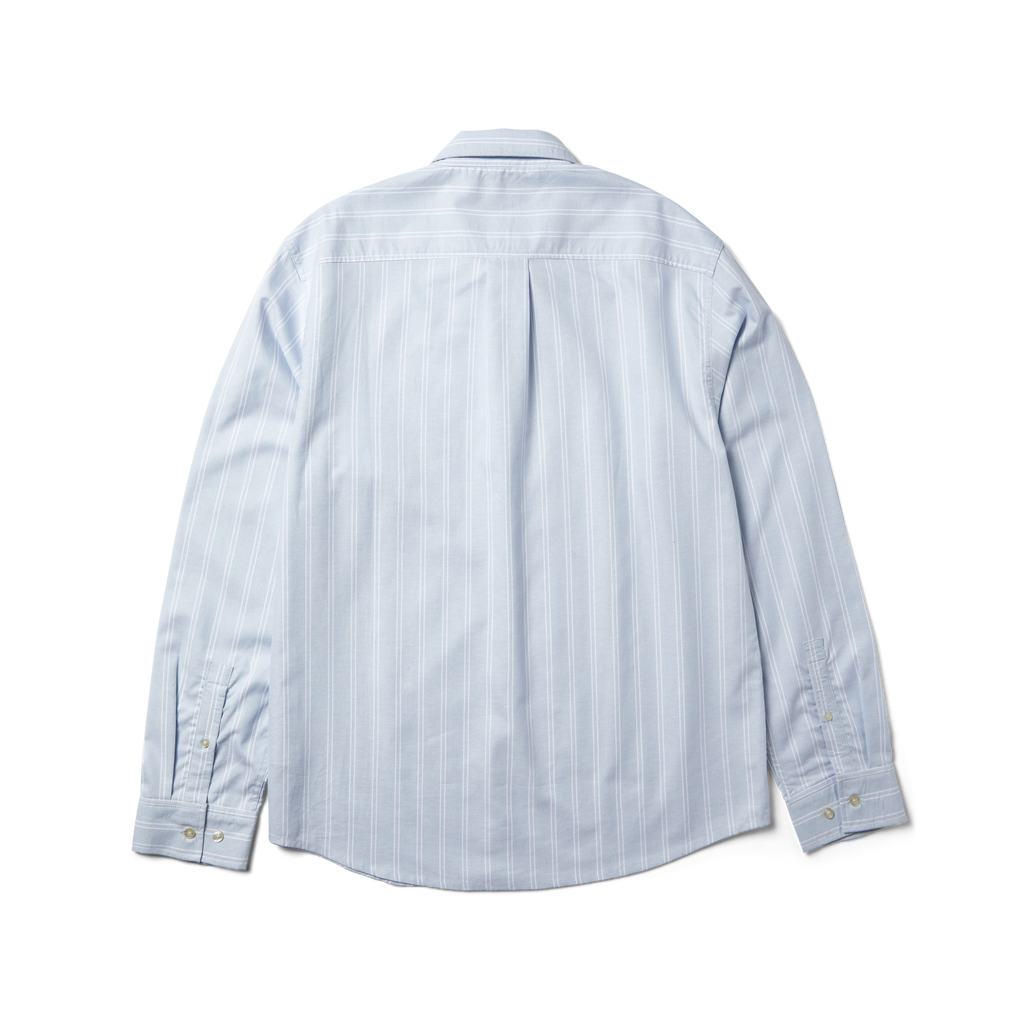 Classic Arch Long Sleeve Oxford Shirt | Light Blue view 2