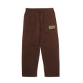 Classic Logo Fleece Pant | Black front view