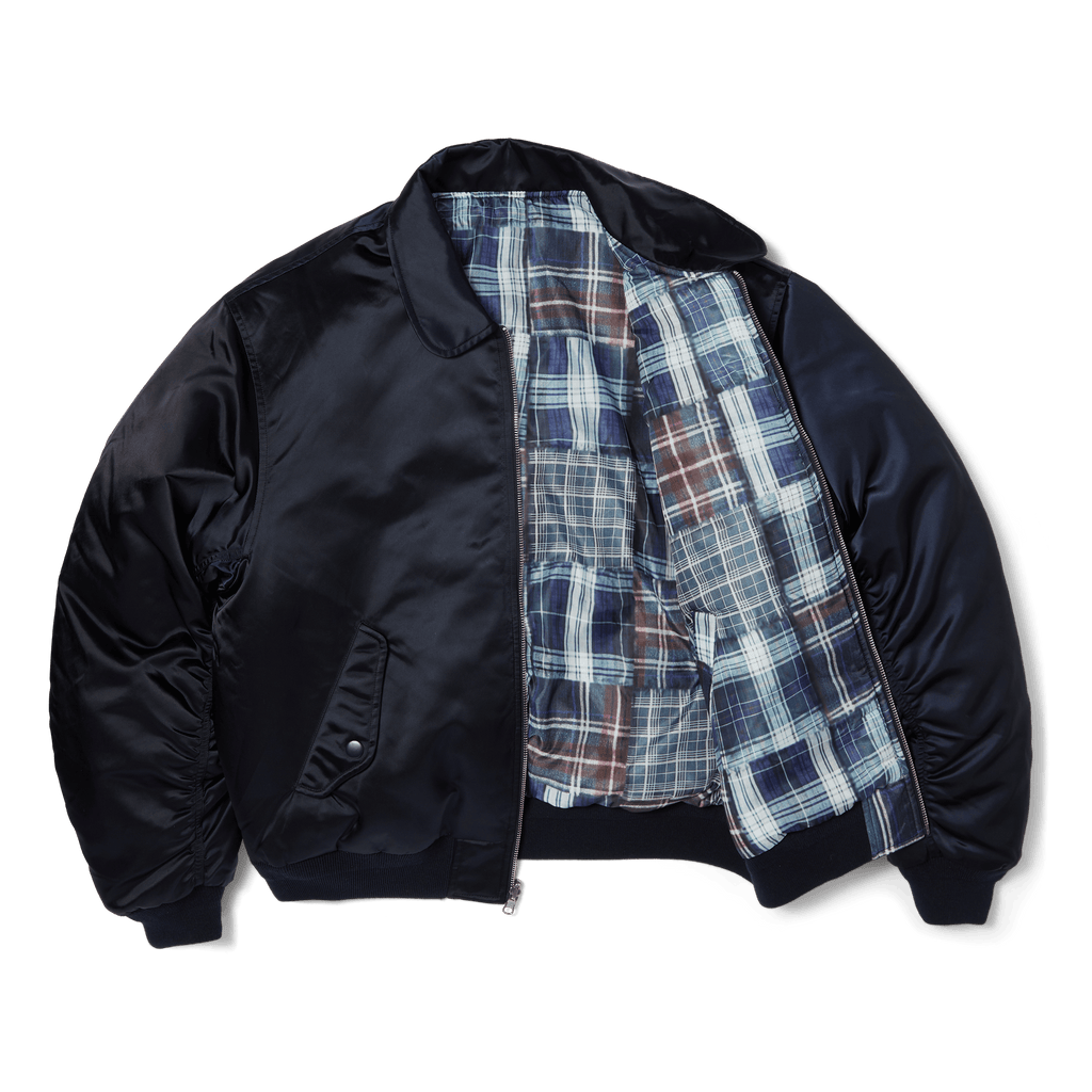 Clothiers Reversible Flight Jacket | Navy view 2