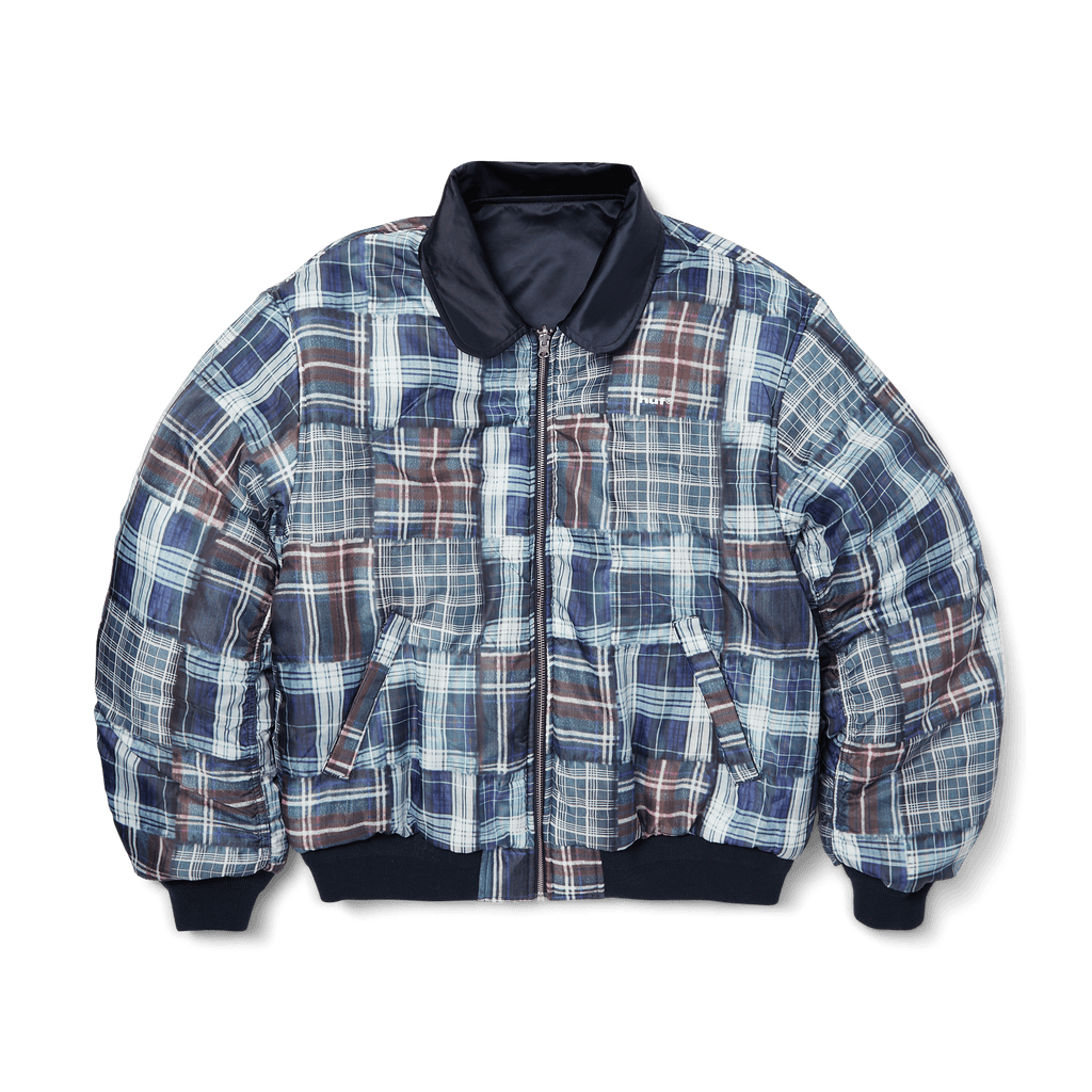 Clothiers Reversible Flight Jacket | Navy front view