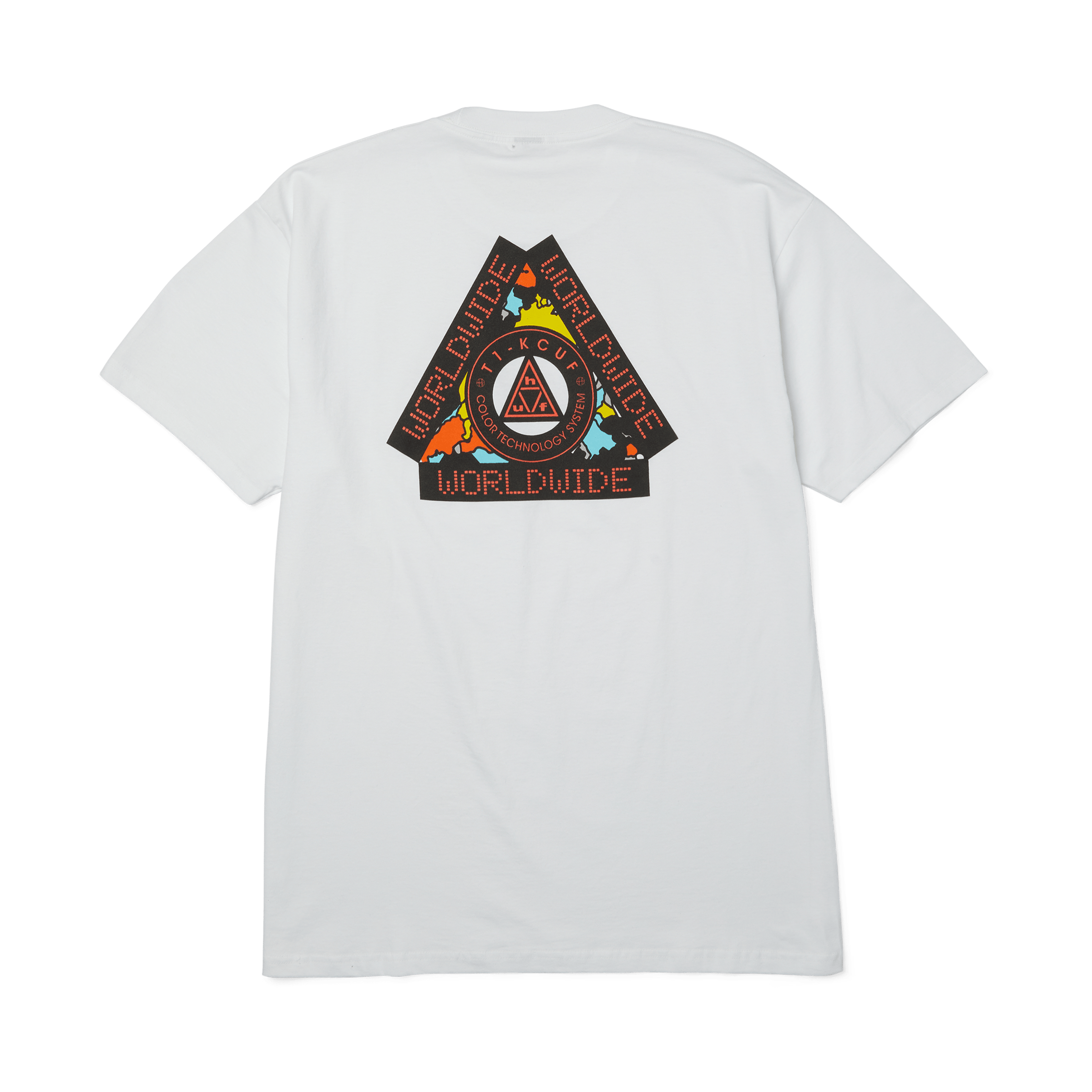 Color Tech T-Shirt | White front view