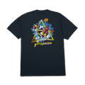 Come Down Triple Triangle T-Shirt | Navy front view