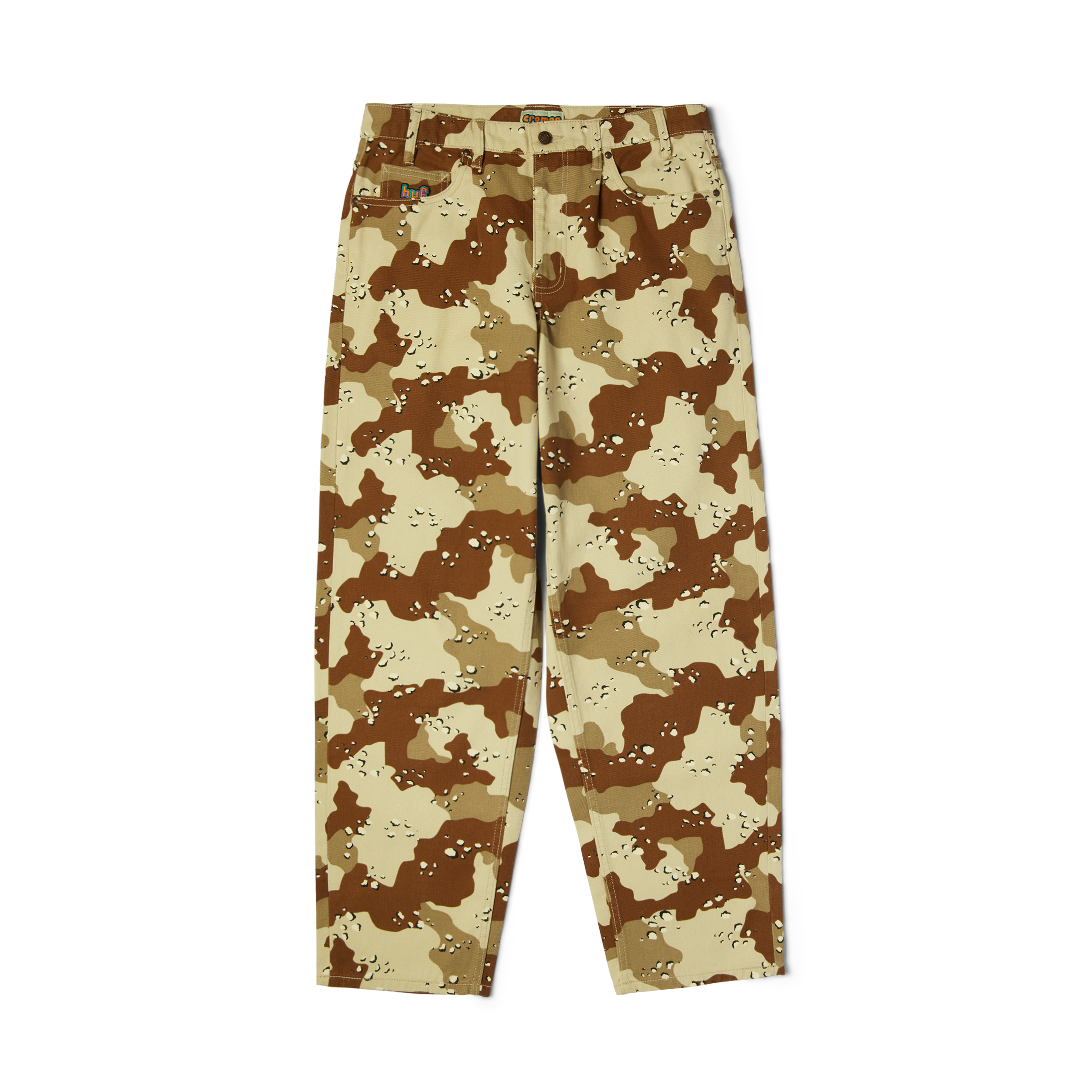 Cromer Camo Pant | Brown front view
