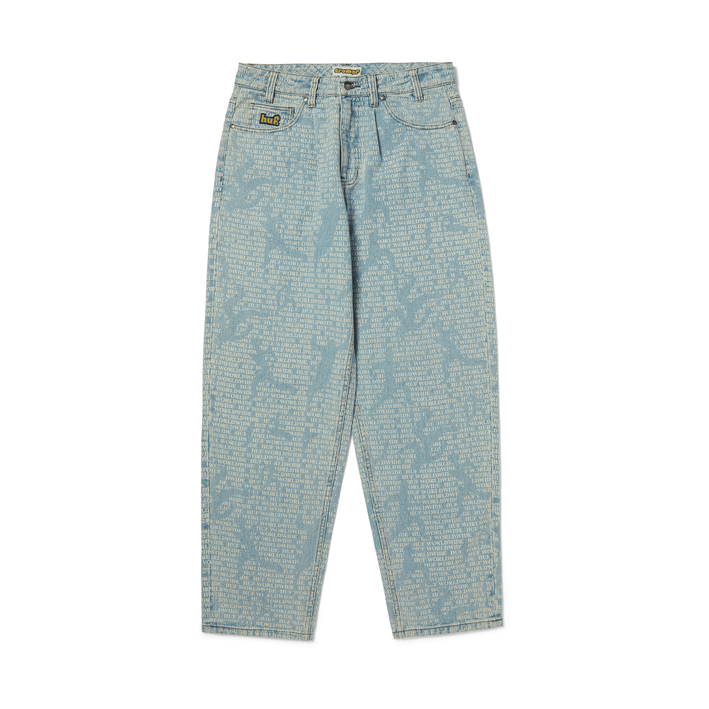 Cromer Ceremony Pant | Blue front view