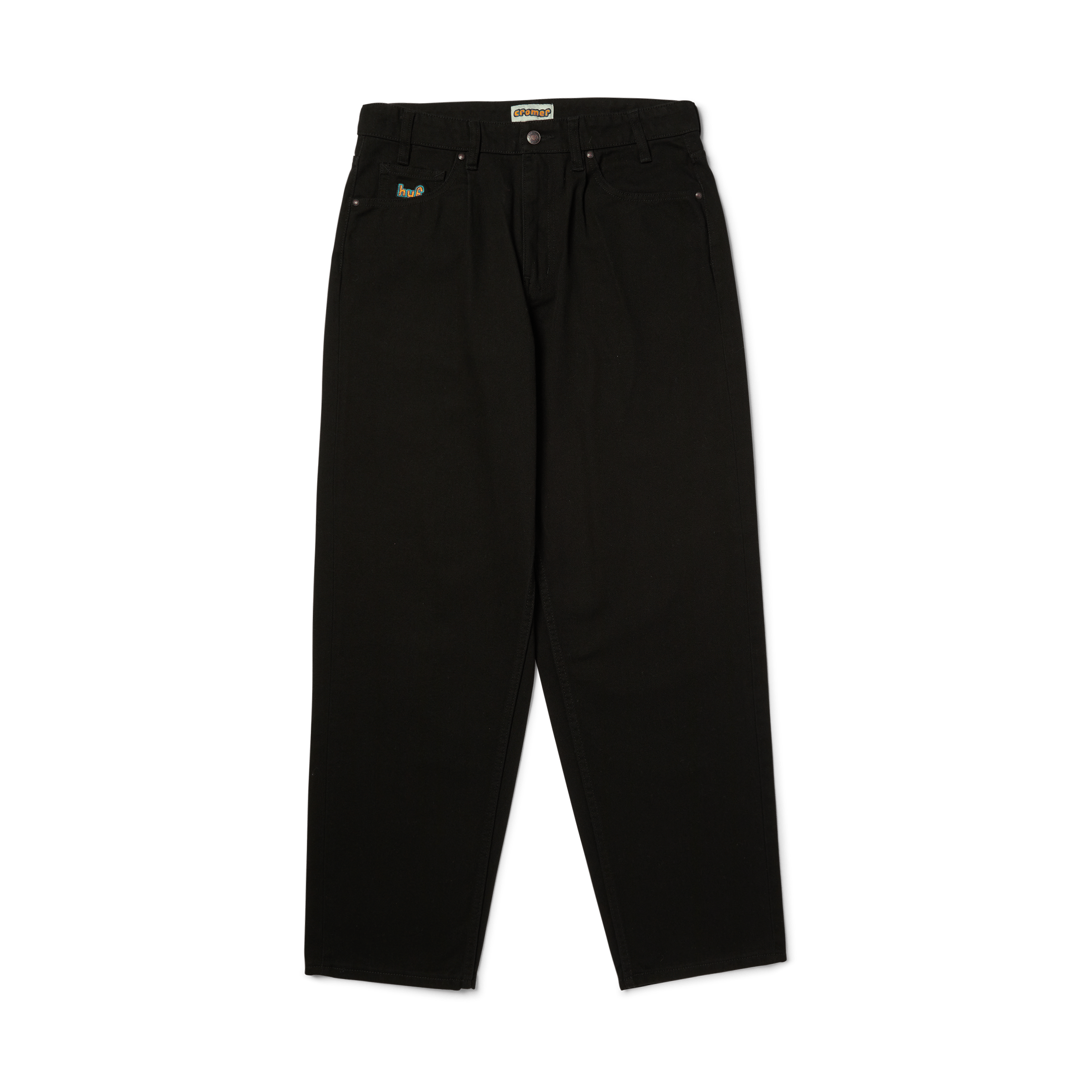 Cromer Pant | Black Copper front view