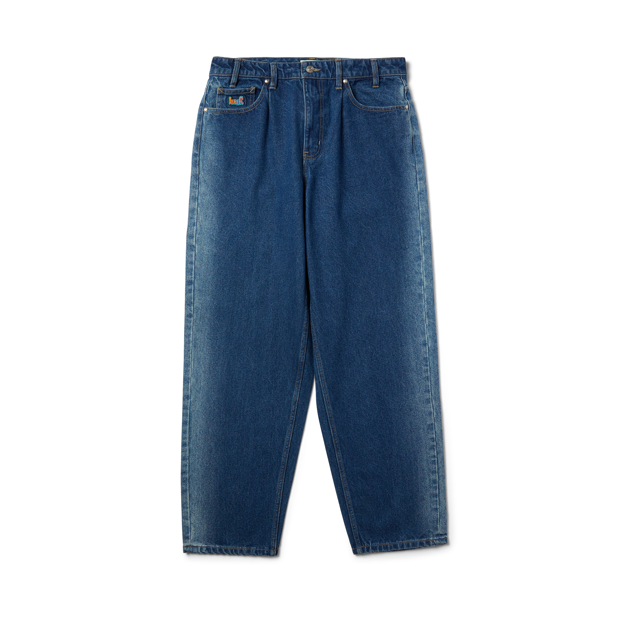 Cromer Washed Pant | Washed Lt Blue front view