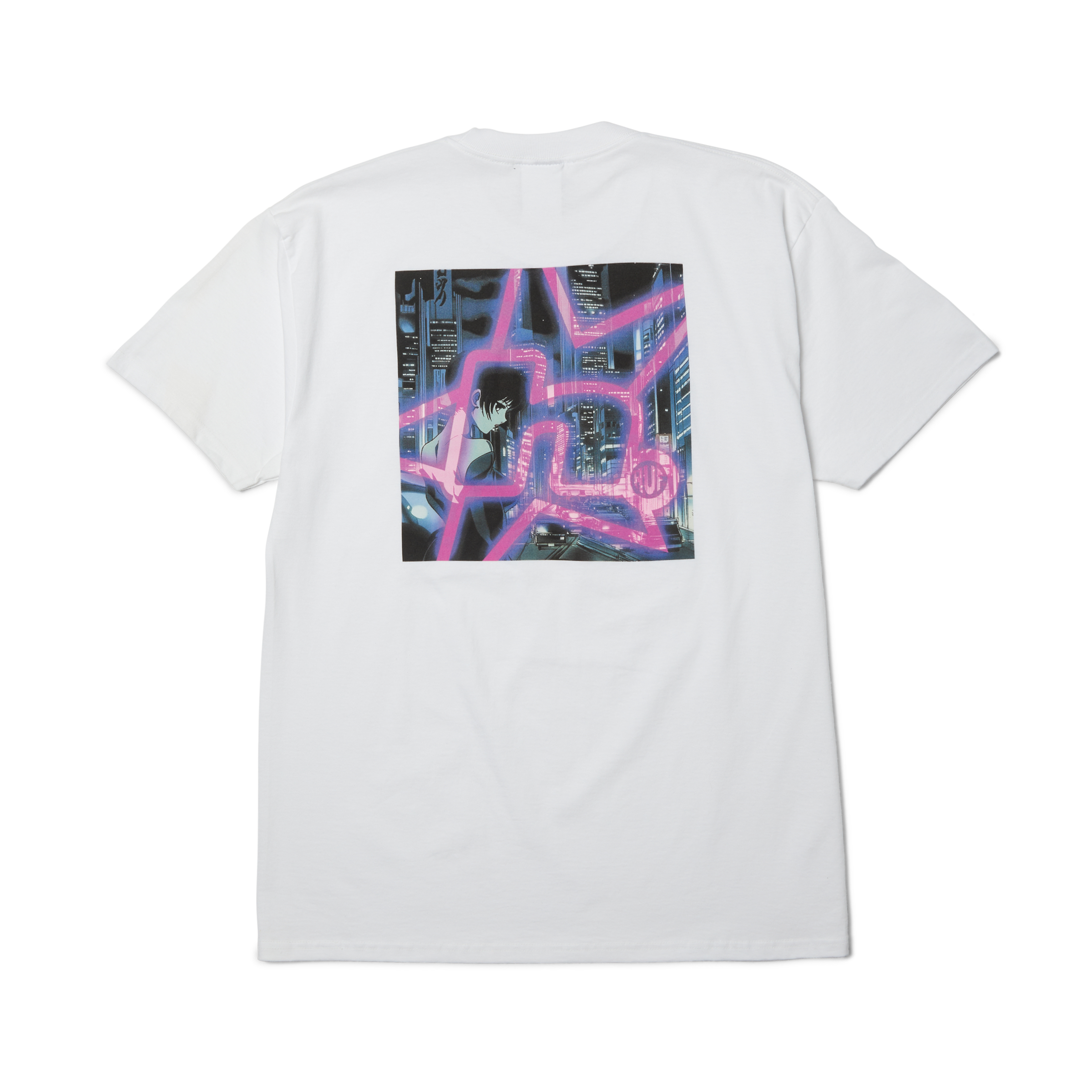 Cyberpunk T-Shirt | White front view
