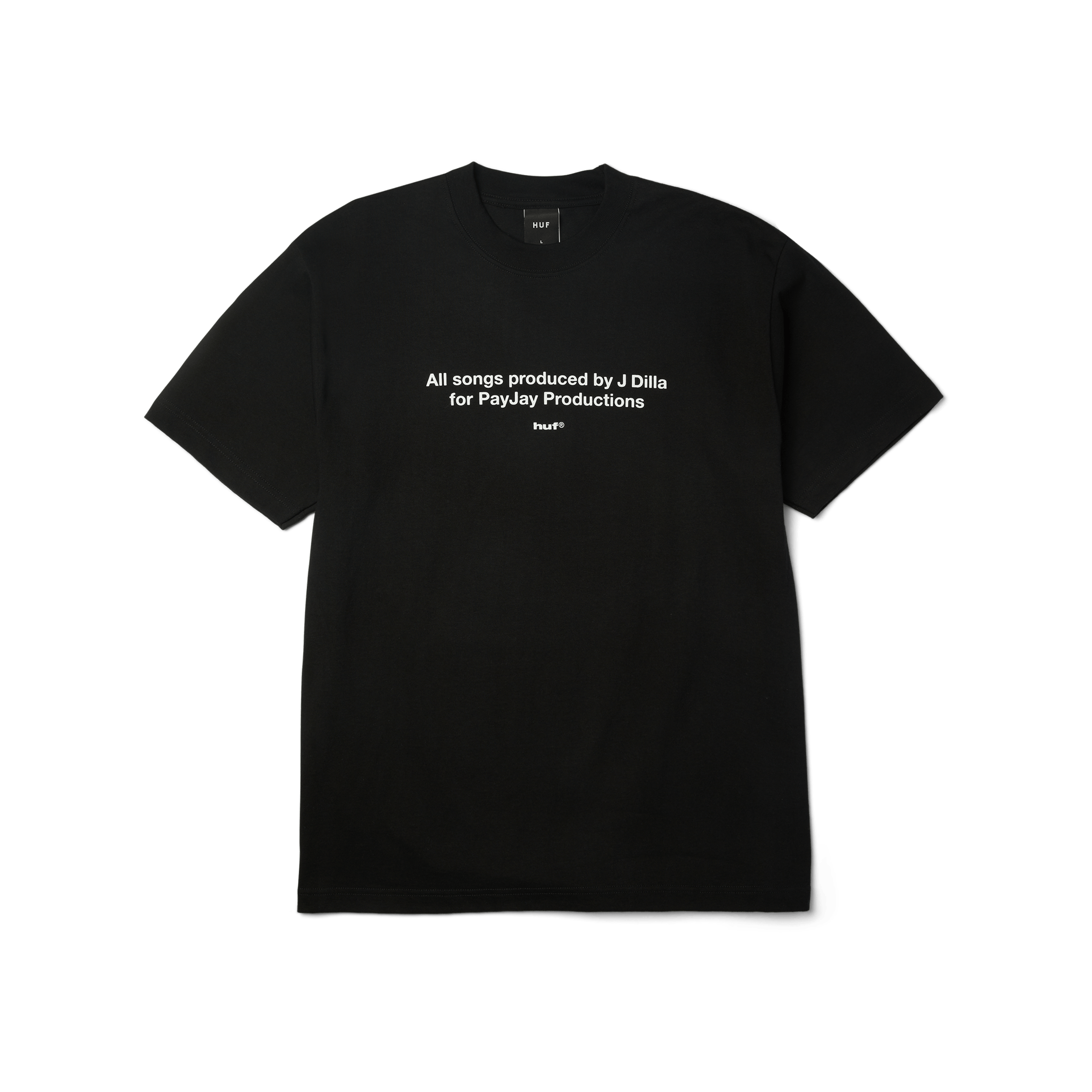 HUF x J Dilla Studio T-Shirt | Black view 2