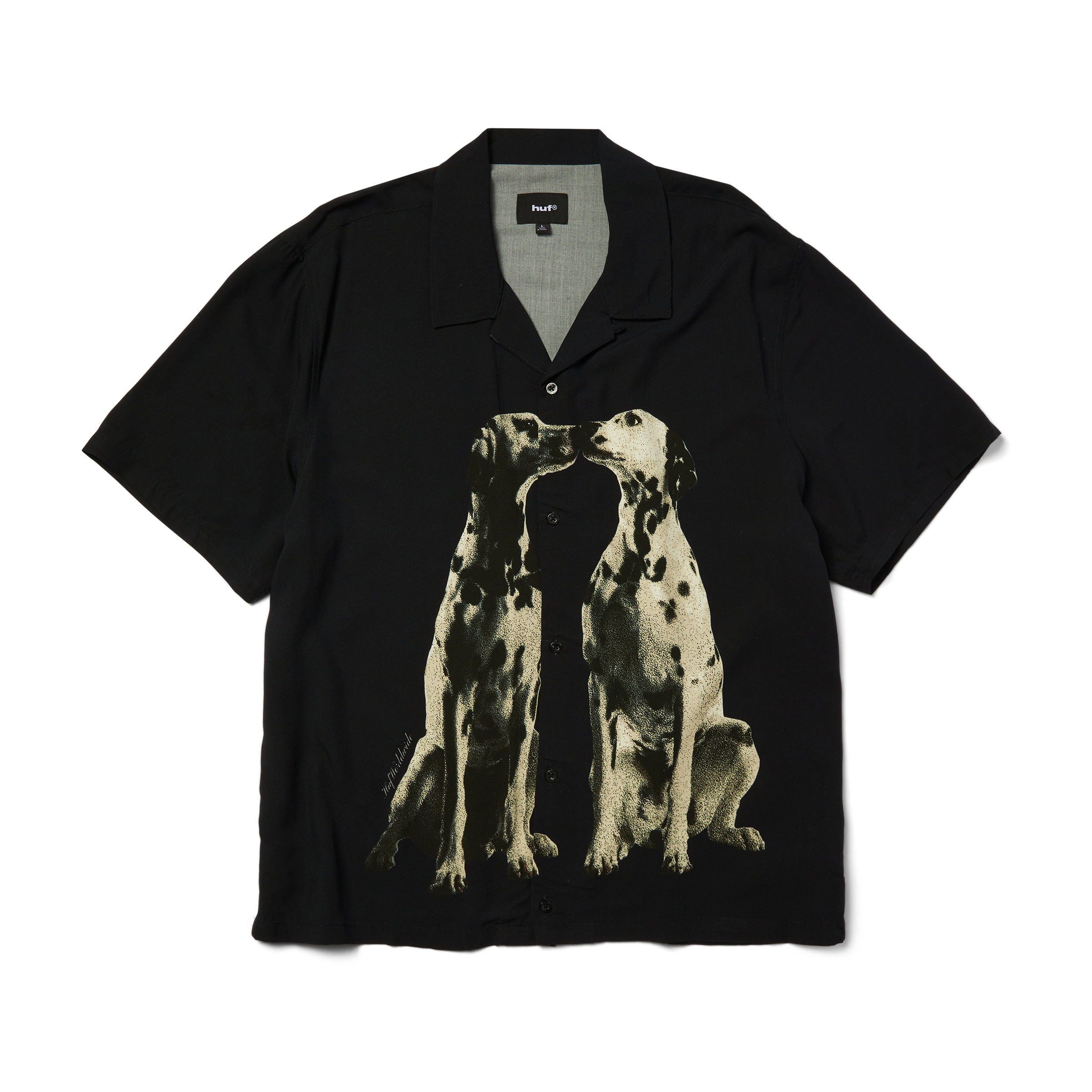 Dogged Resort Shirt | Black front view