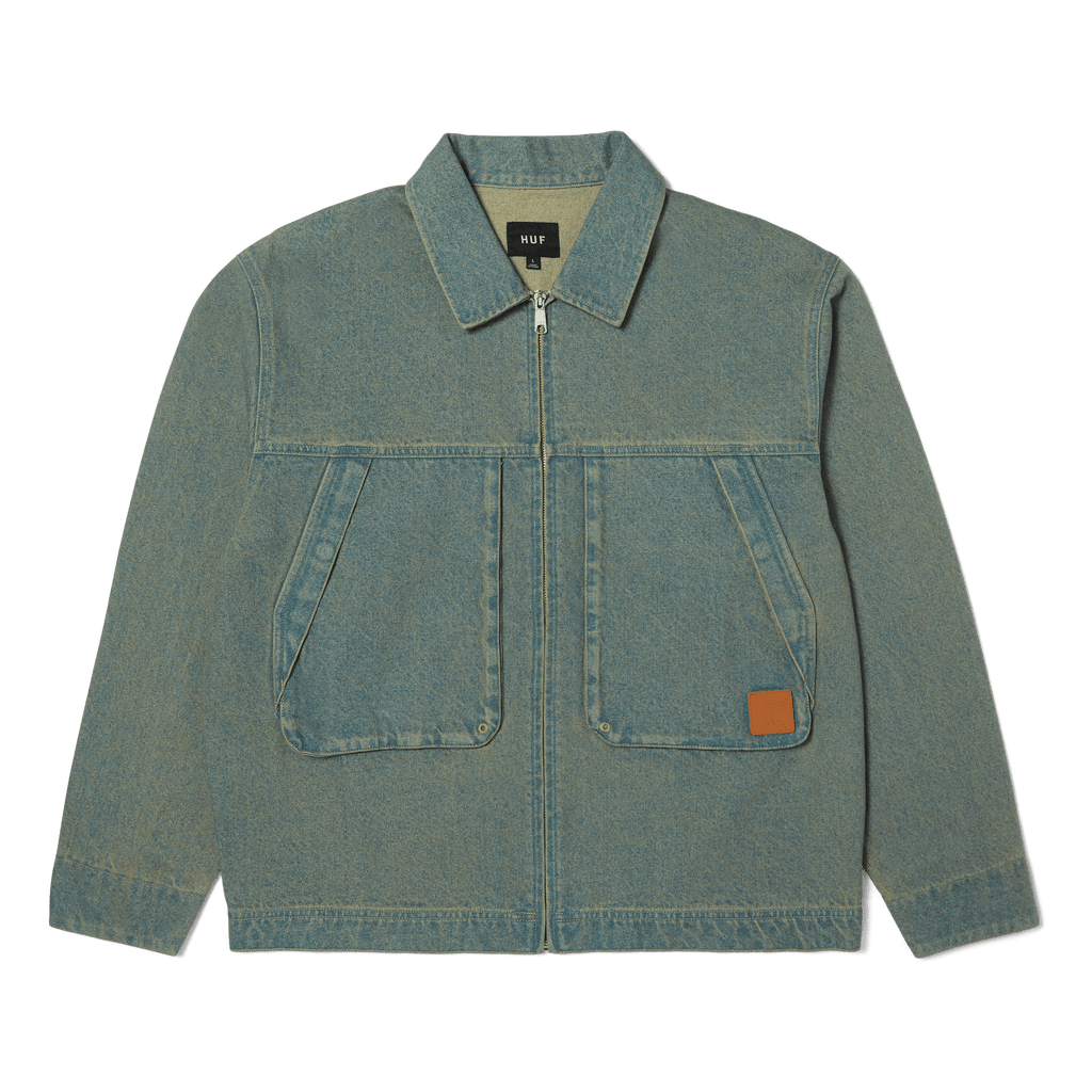 Dresden Denim Work Jacket | Indigo Earth front view