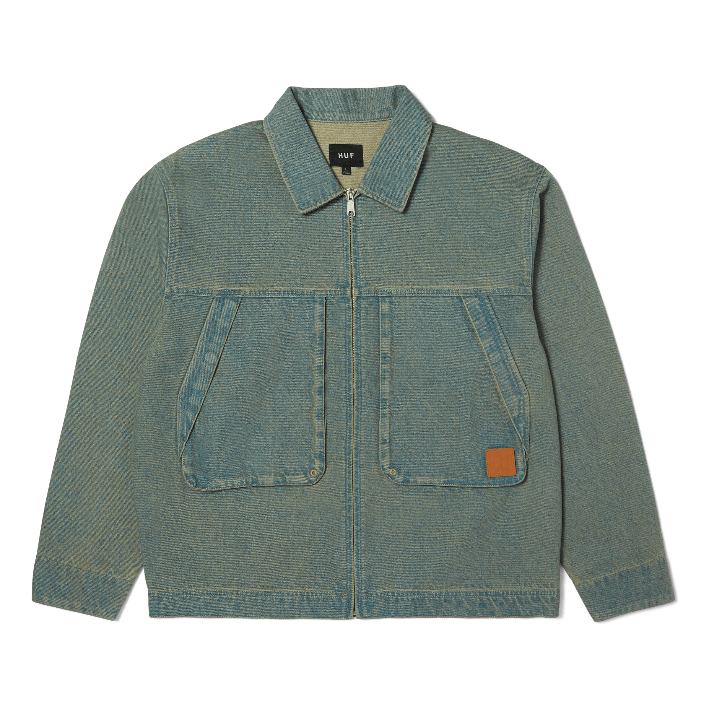 Dresden Denim Work Jacket | Indigo Earth front view