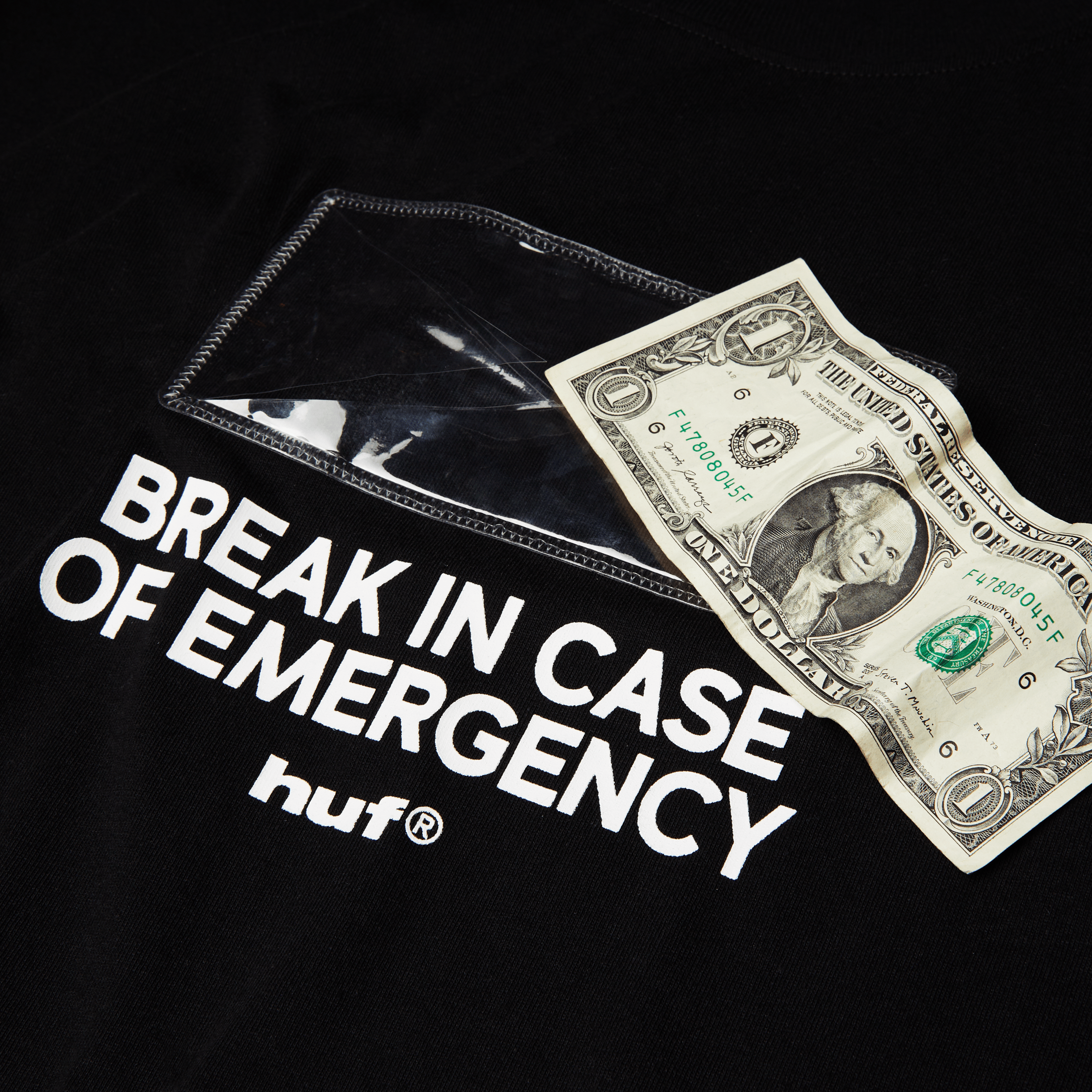 Emergency Fund T-Shirt | Black view 2