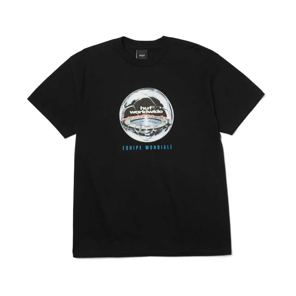 Equipe Mondiale T-Shirt | Black front view