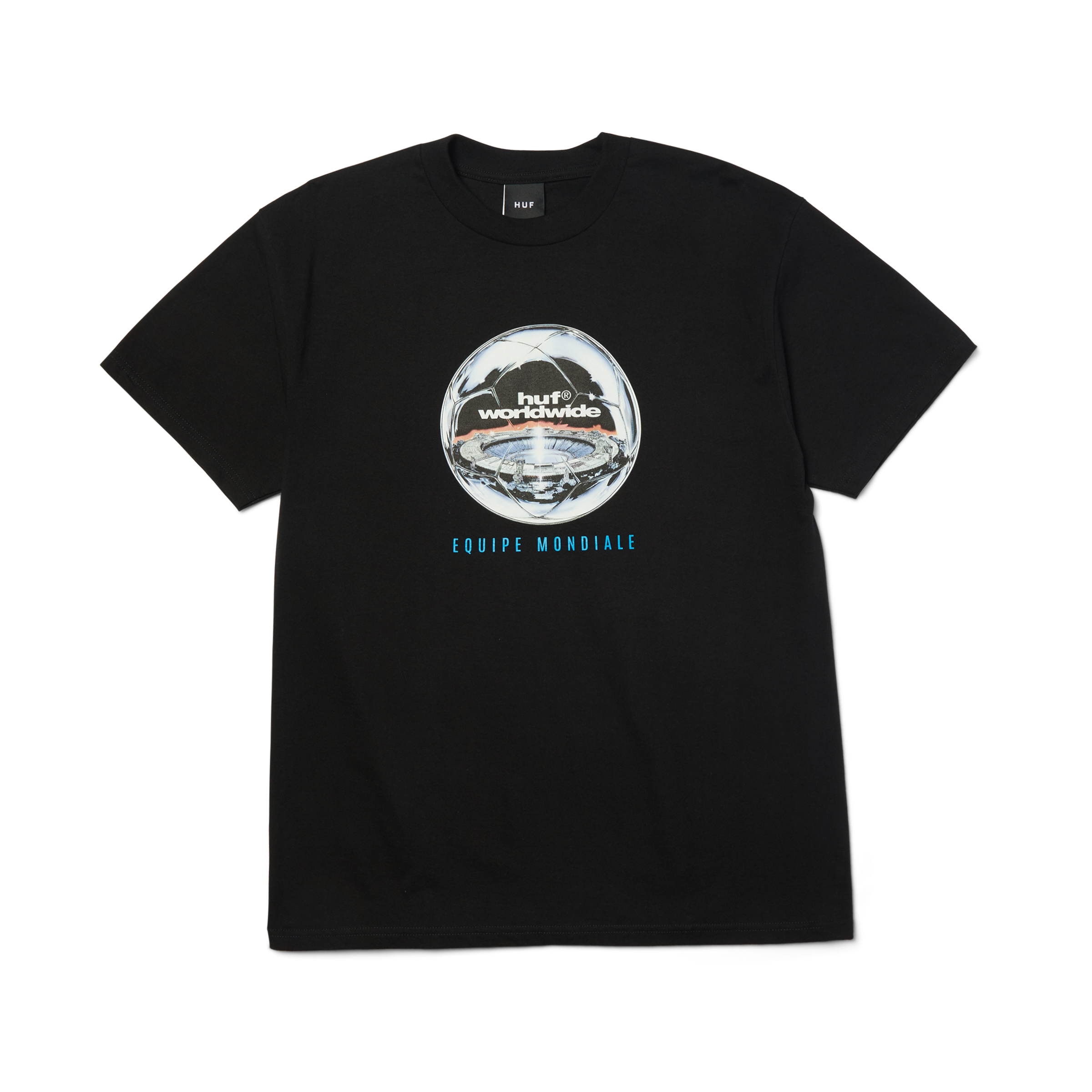 Equipe Mondiale T-Shirt | Black front view