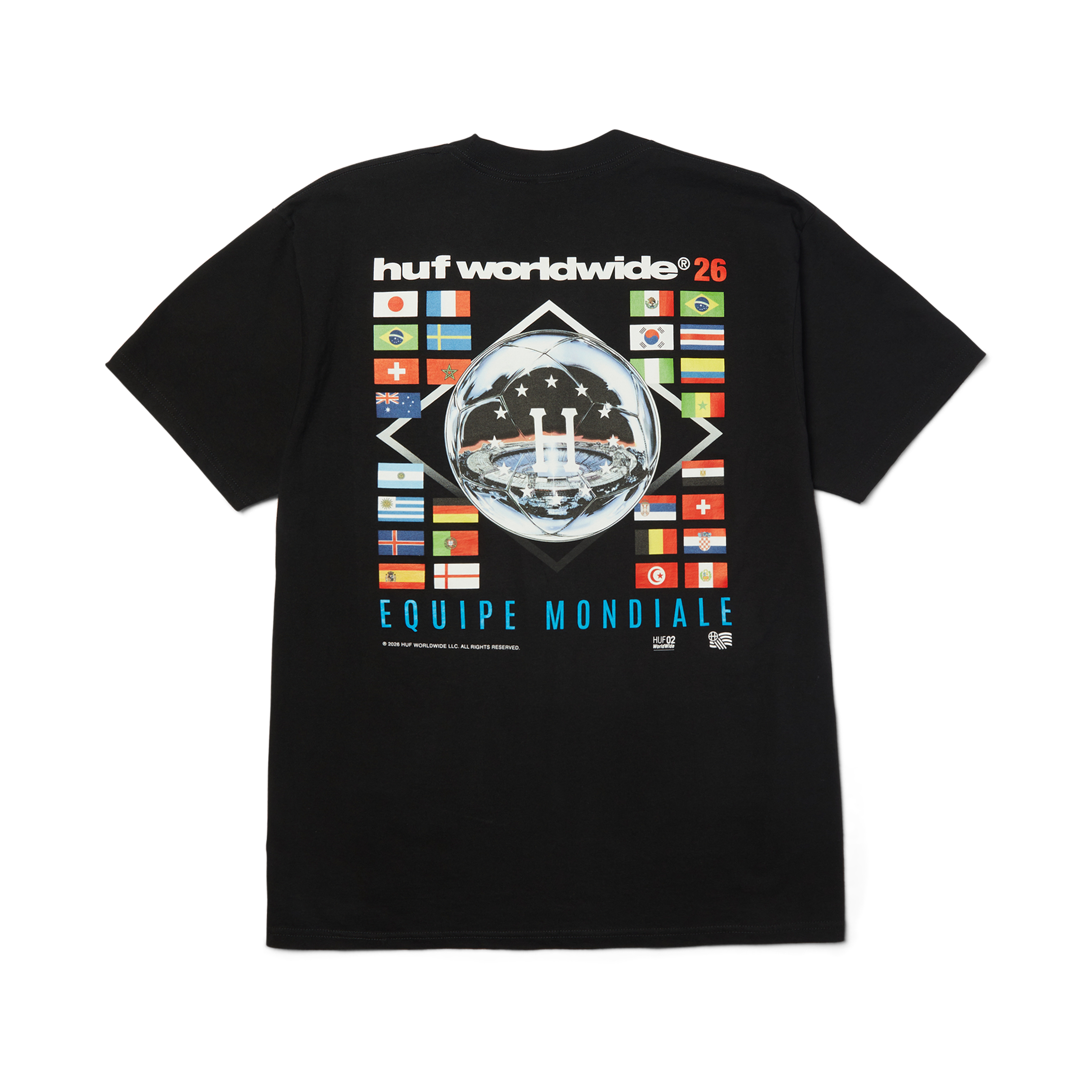 Equipe Mondiale T-Shirt | Black view 2